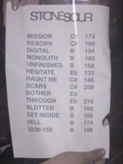 setlist